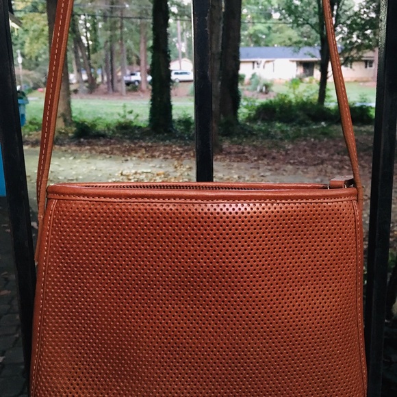 Pristine vintage Monsac Original leather crossbody - Picture 7 of 9